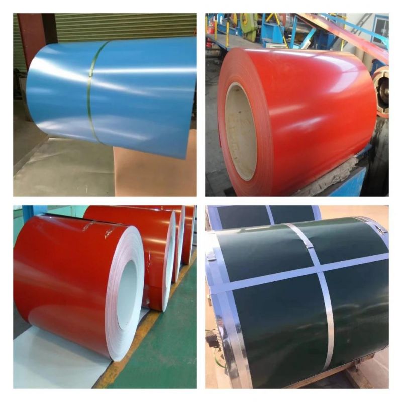 Color Coated Prepainted Galvanized Steel Coils 750-1250 mm Best Suppliers The Pre-Painted Steel (PPGI / PPGL) Brand Vietnam