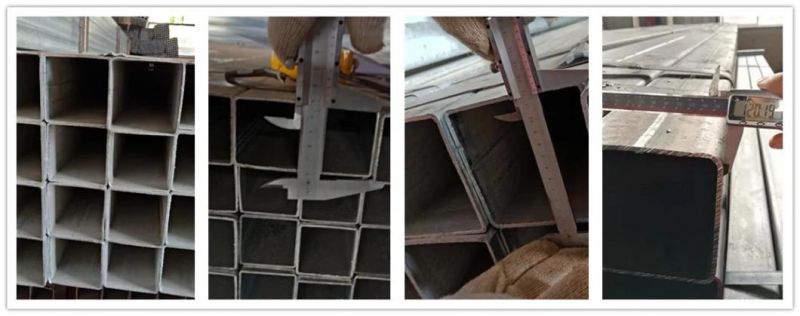 China Factory Direct Sale Square/Rectangular/Shs/Rhs/Steel Hollow Section/Cold-Rolled Square Pipe