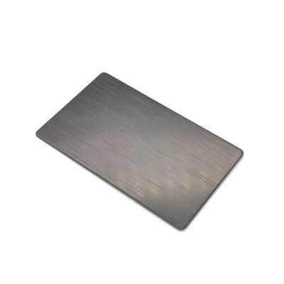ASTM A480 Ti-Coid Color Coating 2b Ba Vibration Decoration 4X8 Inox Austenitic Stainless Steel Sheet