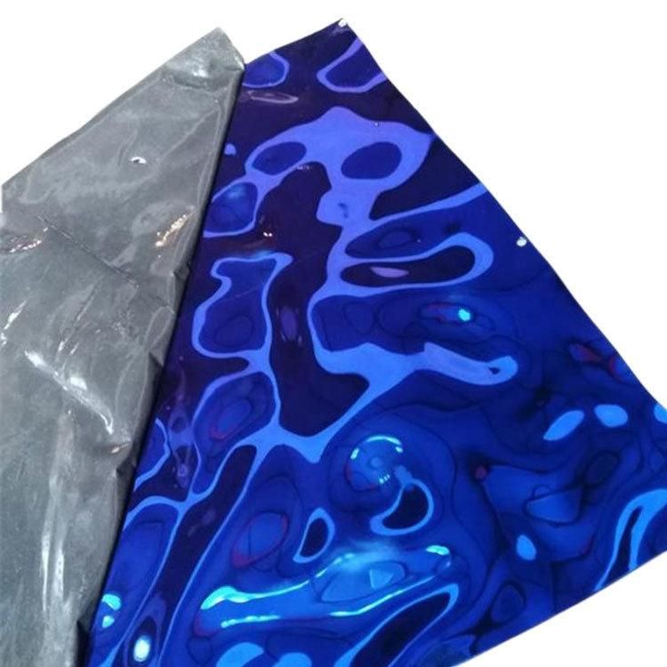 Water Ripple Finish Stainless Steel Sheet for Wall Cladding