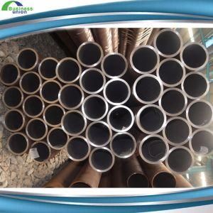 ERW Welded Carbon Black Structure &amp; Transportation Steel Pipe