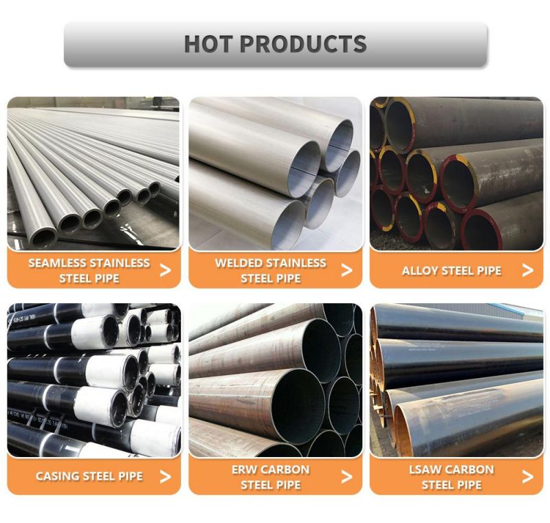 Hot Rolled/Cold Drawn Round Bright 304L 316L Stainless Steel Welded Tube 30 Inch Seamless Austenitic and Duplex Steel Tube Pipe for Industry/Oil/Gas