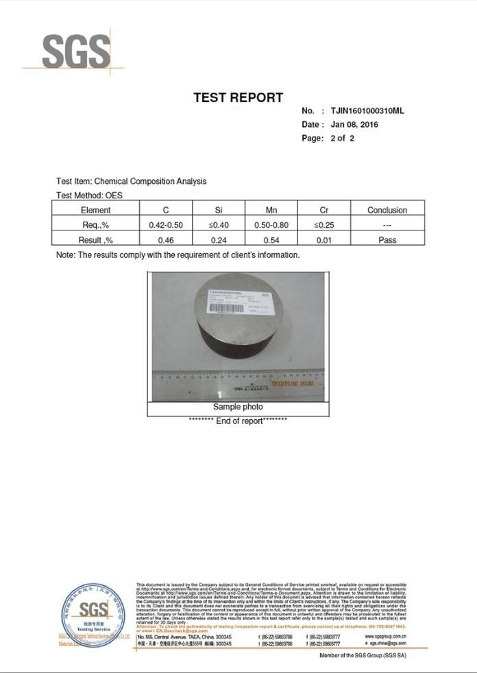 Hot Rolled 4140 4130 Alloy Steel Bar 120mm