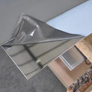High Quality 8K Mirror PVC Film Stainless Steel Sheet