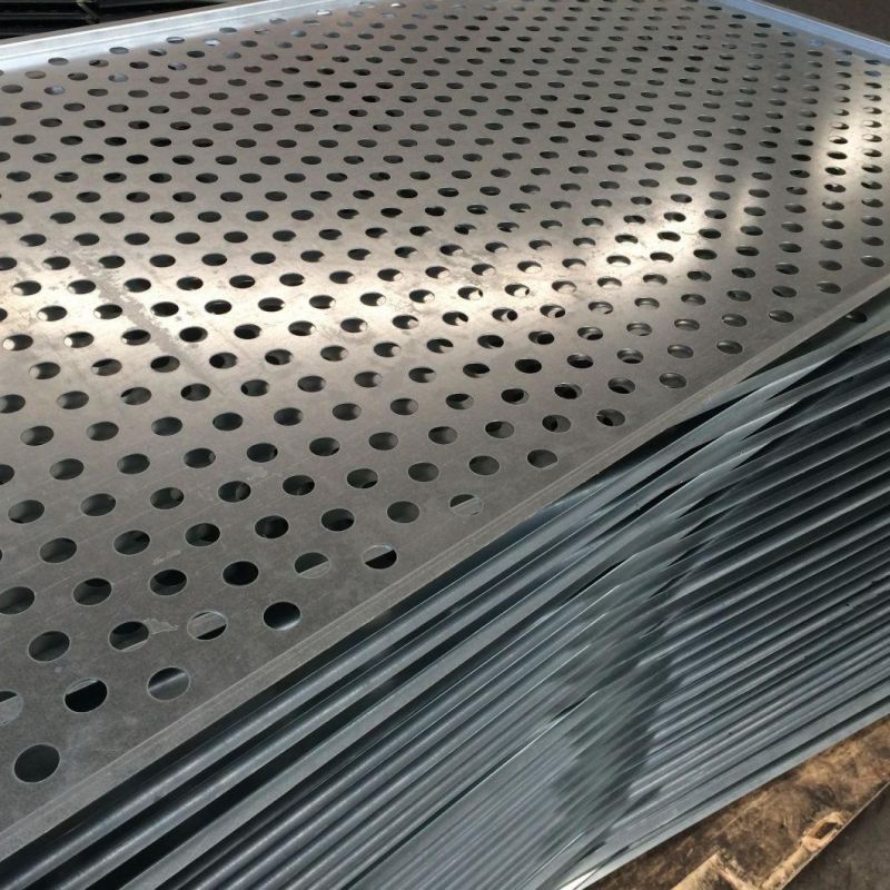 Round Hole Perforated Metal Aluminum Plate