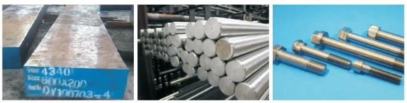 4340/40CrNiMoA/1.6582 Steel Round Bar/Alloy Structrual Steel Flat Bar/Forged Steel Block/Alloy Steel Round Bar