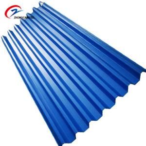 Pre-Painted Roofing Sheet PPGI Color Corrugated Galvanized Steel Roofing Sheet for Metal House Roofing