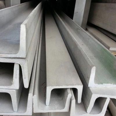 Various Uses A36/Ss400/Q235/JIS Standard Stainless Steel Channel Shaped in U or C From China Factory
