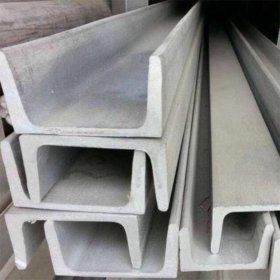 Standard Length of C Channel Stainless Steel Channels Stainless Steel U Channel Steel