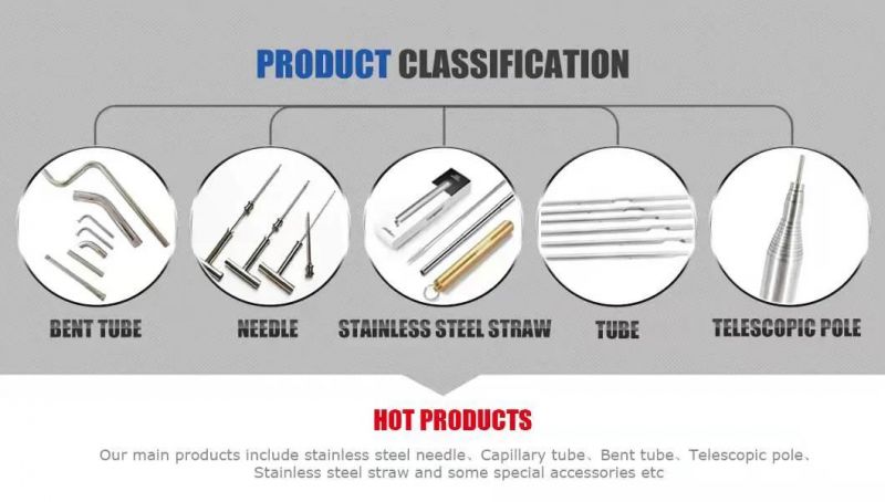 Customized Small Diameter Stainless Steel Bent Tube Capillary Tube