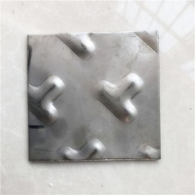 Embossed Metal Sheet Decoratives (201 202 301 304 304L 321 316 316L 317L 347H 309S 310S 904L S32205 2507 254SMOS 32760 253mA N08926)
