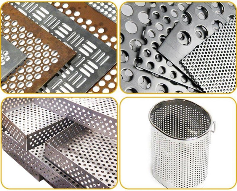 Stainless Steel Perforated Sheet Punched Metal Sheet for Fence and Garden