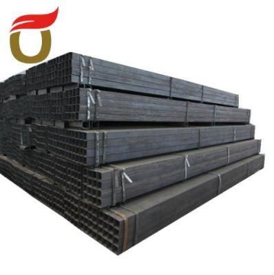 En10305 Black 2m Length Cold Rolled Low Carbon Square Tube Seamless Carbon Steel Pipe