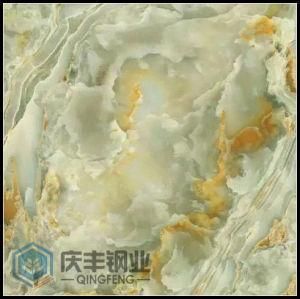 Marble Pattern Painting Decorative Stainless Steel Sheet (MP006)