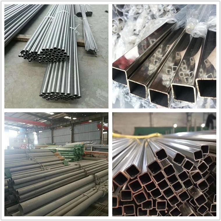 AISI SUS Ss 201 / 202 / 304 / 304L / 316 / 316L / 310S / 410 / 420 / 430 / 904L / 2205 / 2507 Stainless Steel Welded / Seamless Tube Pipe Price Factory