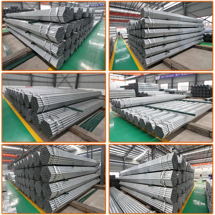 BS1387/BS1139/En39 1.5 Inch 48.3mm 48.6mm Hot DIP Galvanized Steel Scaffolding Tube/Carbon Pre Galvanized Steel Scaffolding Pipe for Construction