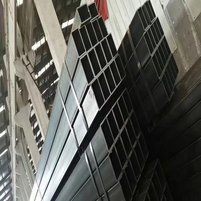 China Factory Ms ERW Welded Hot Rolled Black Carbon Square Rectangular Hollow Section Steel Pipe Tube