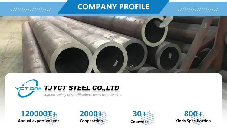 ASTM A105/A106 Gr. B Seamless Carbon Steel Pipe with High Temperature Resistant