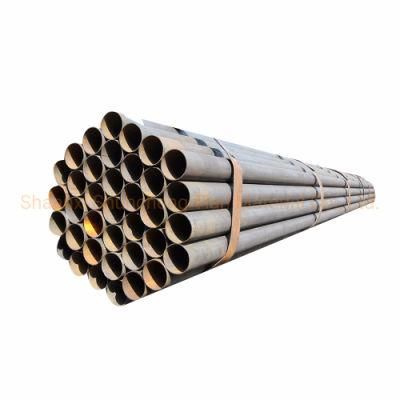 ERW Q345 Q235B ERW Circle Pipe Welded Pipe Black Round Steel Pipe