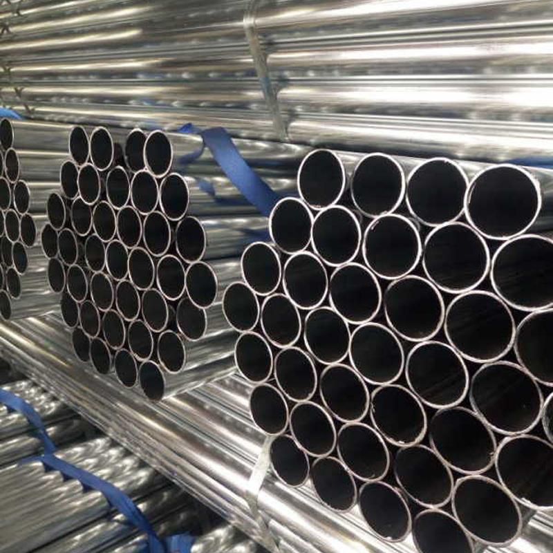 Round Welded Jn 12mm-114mm Tianjin, China Threaded Steel Pipe 48.3mm