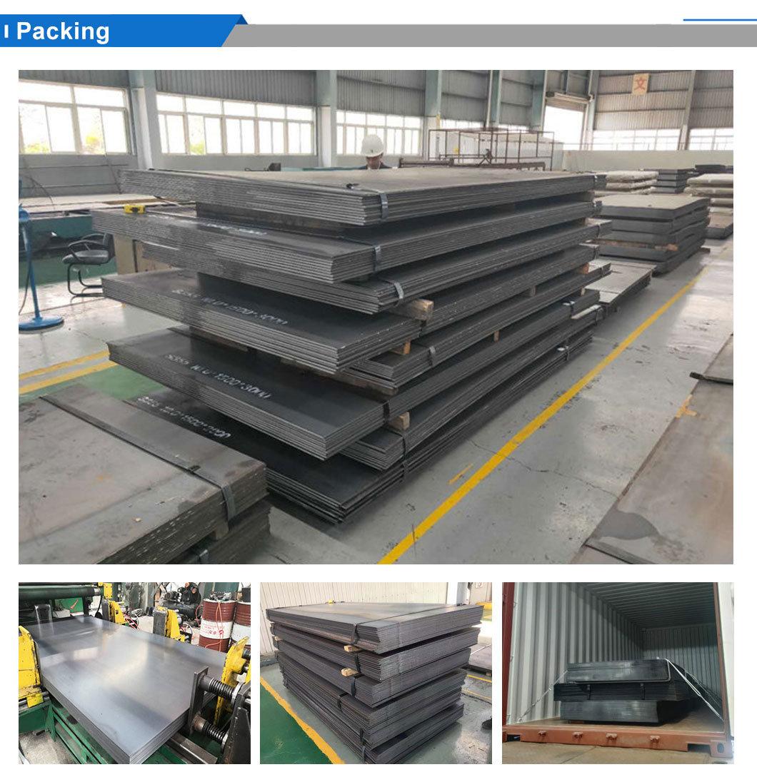Grade58 Hot Rolled Carbon Steel Galvanized Sheet Q235B Black Plate