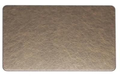 Factory Direct Chrome PVD Color Coated Slit Edge Hairline Hl Decorative Plate Stainless Steel Sheet