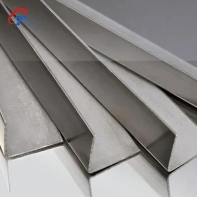 China Manufacturer SS304 316 201 Hot Rolled Unequal Bar Stainless Steel Angle