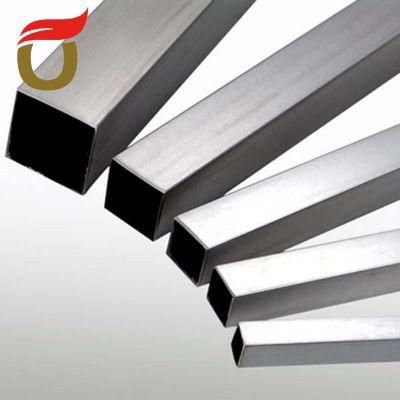JIS DIN Mirror Polished 0.8mm 301 304 1.4303 Welded Stainless Steel Ss Pipe Square Tube