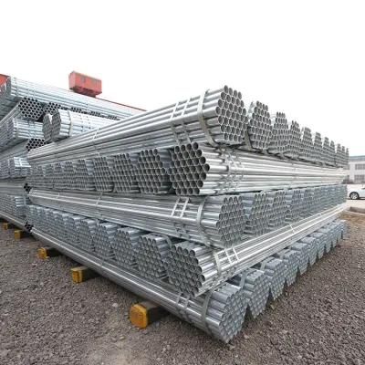 Hot DIP Galvanized Round Steel Pipe Pre Galvanized Steel Tube for Construction