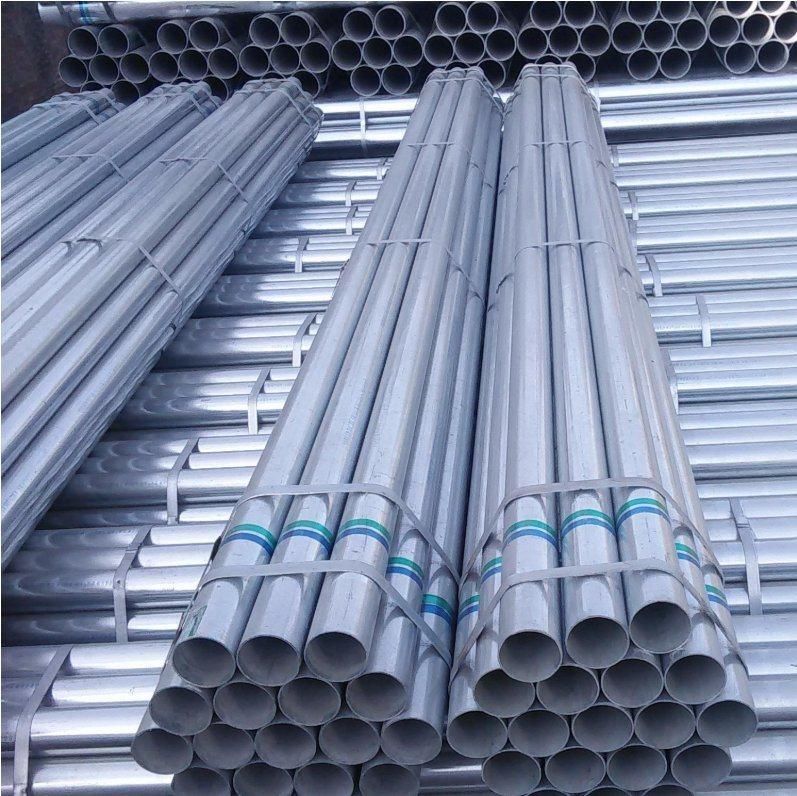 A53 60mm 2 Inch Gi Hot Galvanized Steel Round Pipe