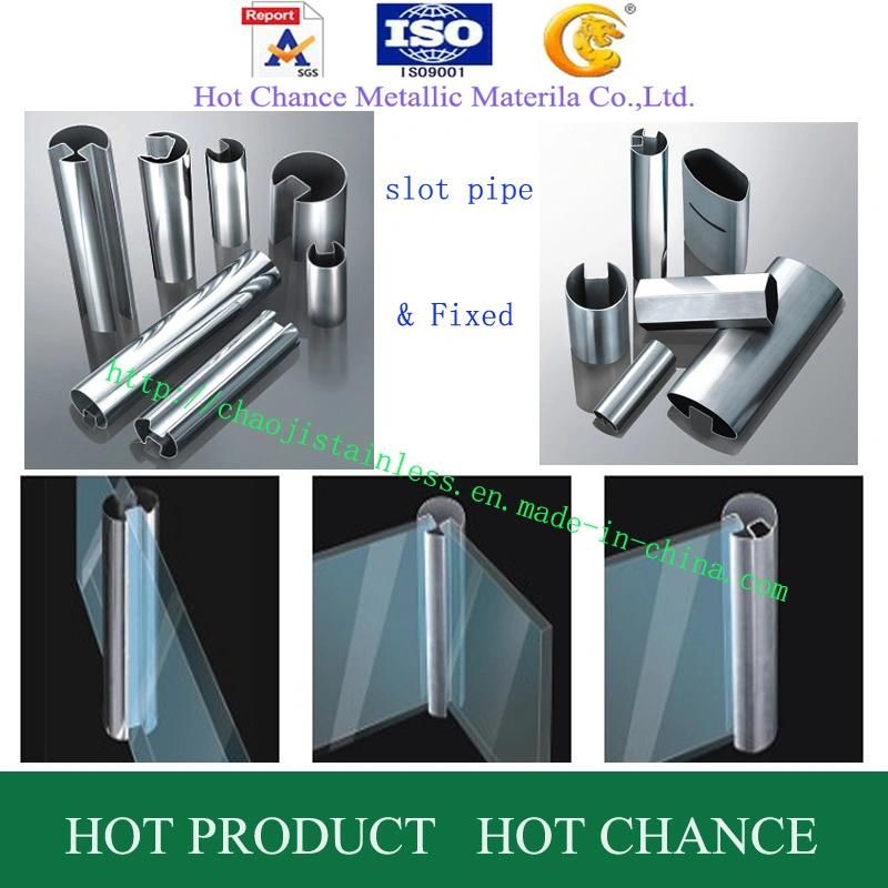 SUS 304 316 Stainless Steel Glass Handrail