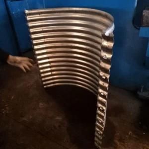 900mm Diameter Flanged Semicircular Corrugated Steel Culvert
