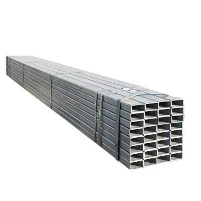 Q235B/Q355b Hot DIP Galvanized Square Steel Pipe, HDG Square Steel Tube Zinc Coating 200g