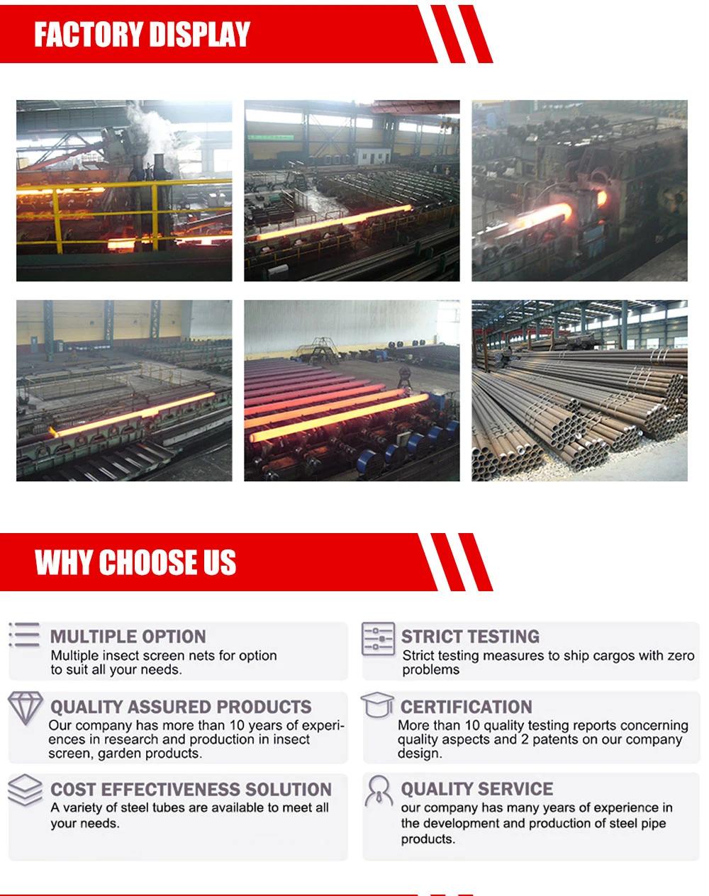 A106 DN300 14 Inch 30 Inch Carbon Mild Steel Seamless Pipe and Tube