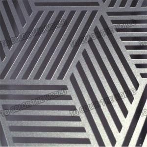 304 Stainless Steel Ket002 Etched Sheet for Decoration Materials