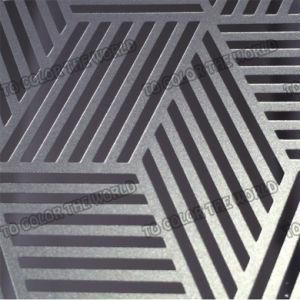 304 Stainless Steel Ket002 Etched Sheet for Decoration Materials