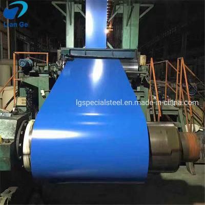 Liange Wholesale Dx51d Z60g Cold Rolled 0.6mm Zinc Coated PPGI Gi Prepainted Steel Sheet Metal Coil