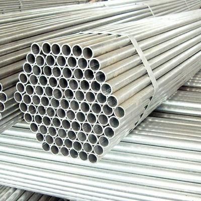 Hot DIP Galvanized Steel Round Pipe / Gi Pipe Pre Galvanized Steel Tube