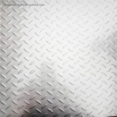 Inox Ss Stainless Steel Riffled Anti-Slip Plate for Architecture