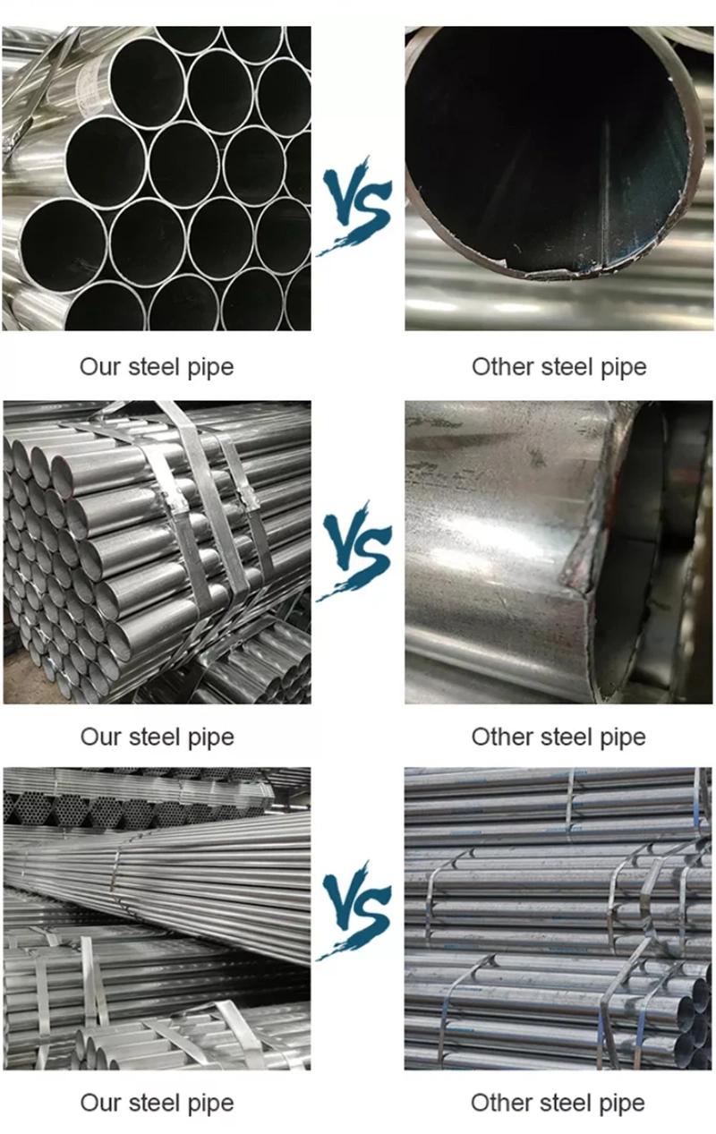 100mm Iron Pipe Price Per Kg 2.5 Inch Gi Pipe Price