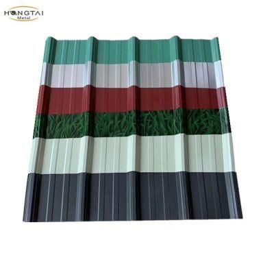 Embossed Color Coated PPGI Corrugated Metal Roofing Sheet Gi Iron Plate Price