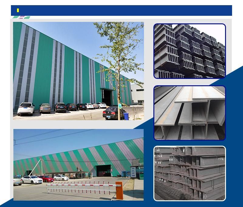 Galvanized I Beam Post Sizes / Hot DIP Galvanized H Heam Price Malaysia / Structural Steel Gi I Beam with Wide Flange