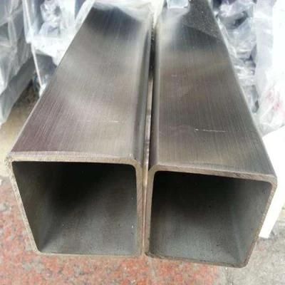 202 201 304 316 321 Stainless Steel Pipe Square and Rectangular Shape Hollow Steel Tube