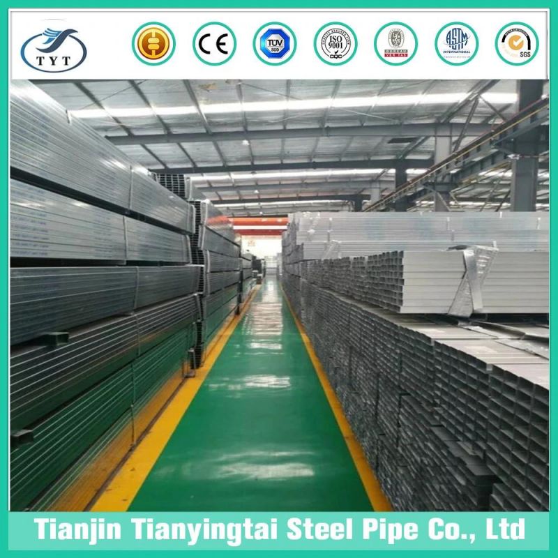 Galvanized ERW Round and Square Pipes