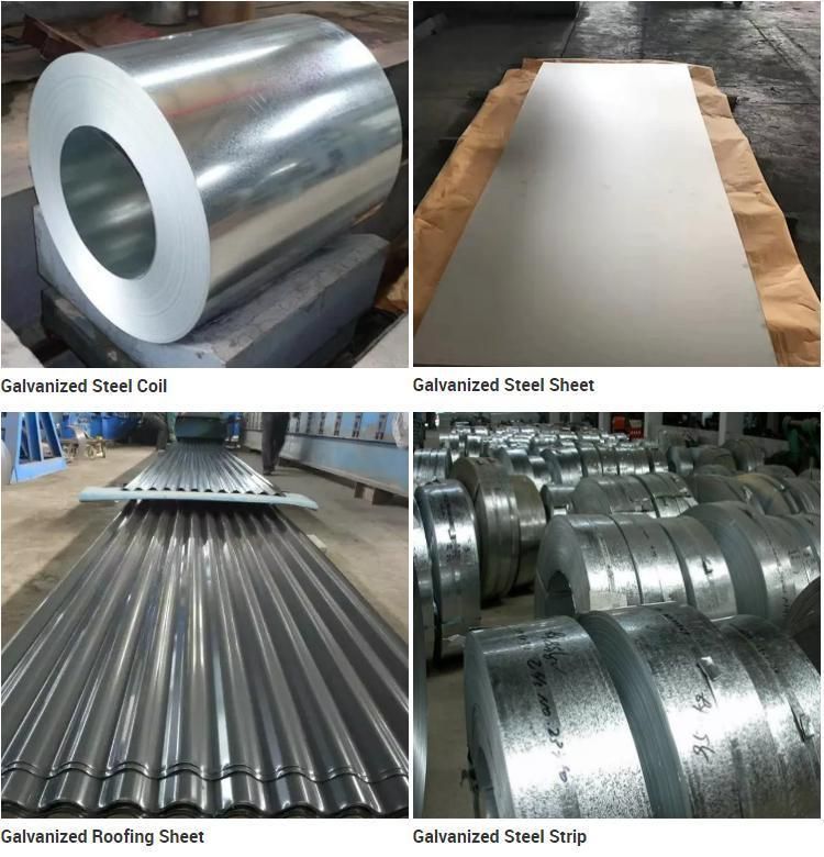 Galvanized Steel Coil, SGCC, Dx51d Q195, Hot Rolled Steel Plate Galvanized Steel Sheet