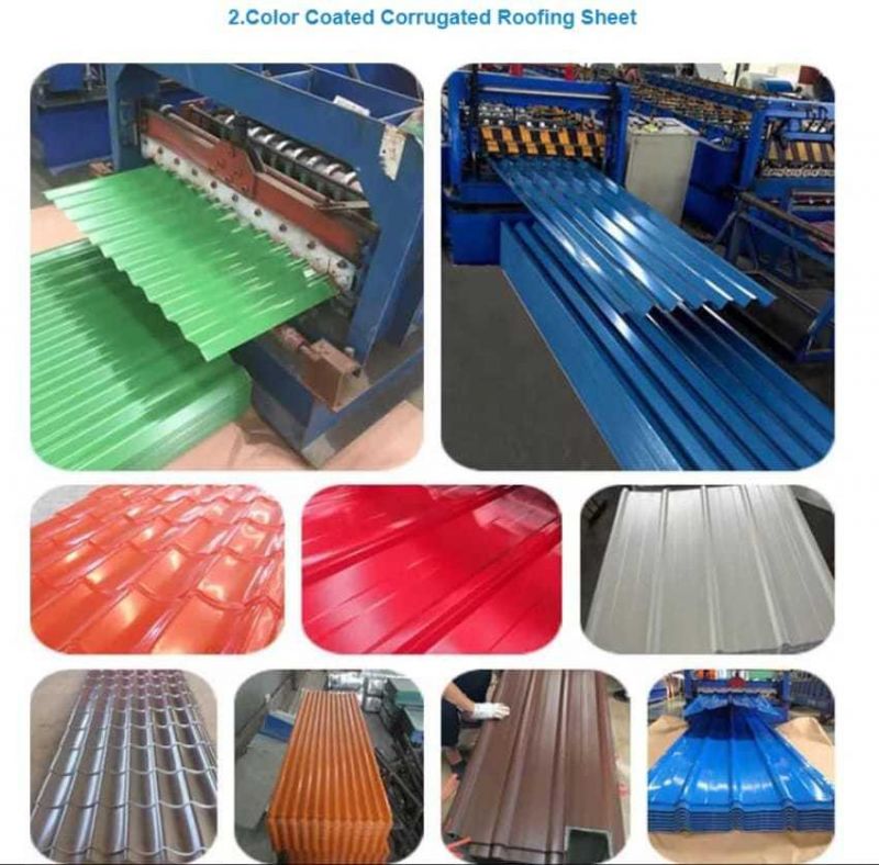 Best Quality Cheap Galvanized Sheet Color Iron Galvalume Price Corrugated Steel Roofing Sheets