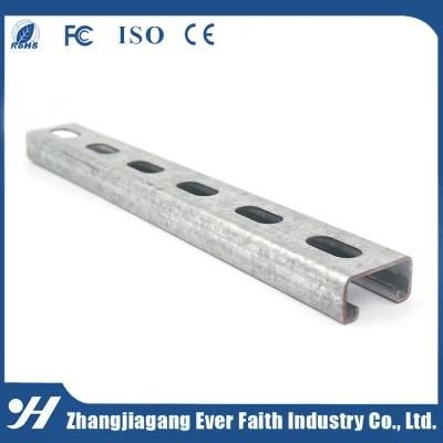 Electrical Galvanized Steel Slotted Strut Channel C Channel