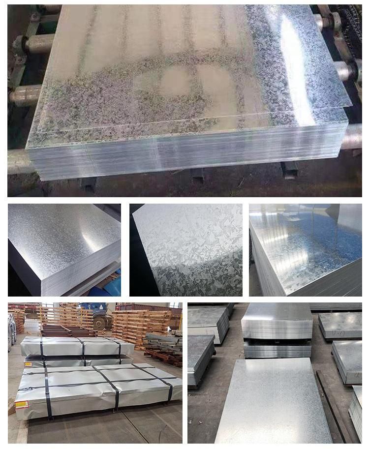 Hot DIP Galvanized Price Dx51d Dx52D 0.5 mm Zinc Coated Galvanized Steel Sheet Plate