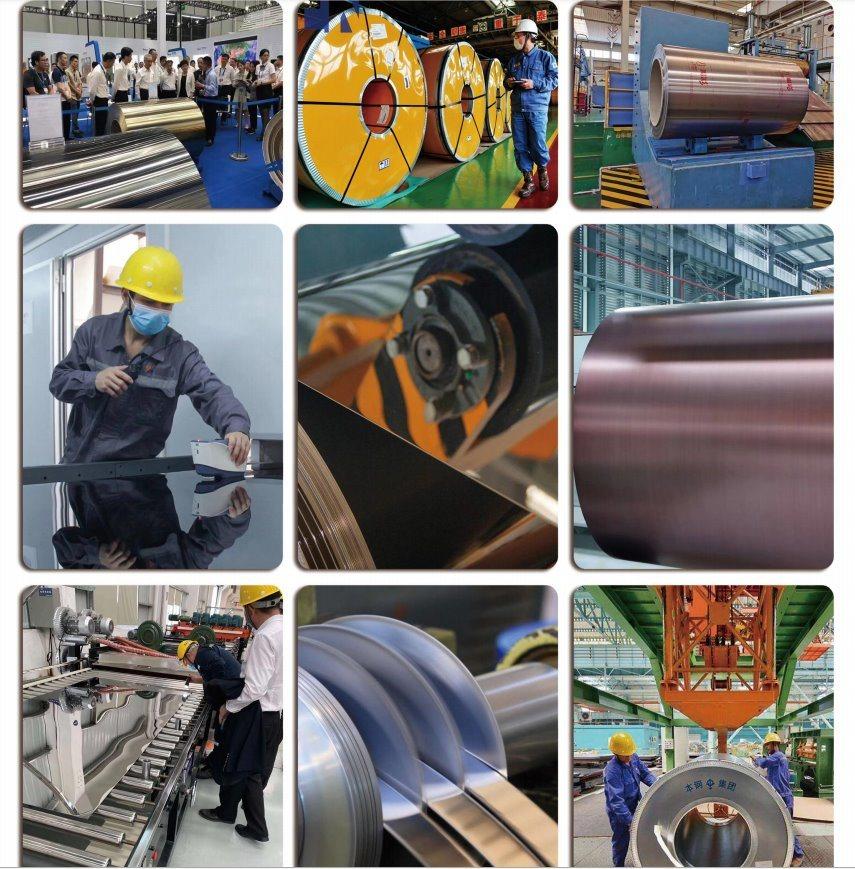 Metal Coil CE Certification En 300 400 Serious 2b Ba Surface Stainless Steel Coil