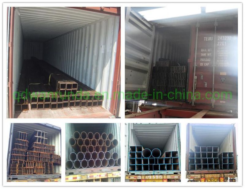 Machinery Industry Steel Tube Size 200X50X8mm